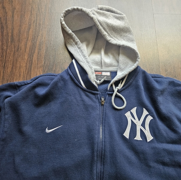 Vintage Team Nike New York Yankees Full-Zip  Sweatshirt Jacket - Picture 4 of 11